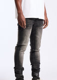Embellish Denim Jeans - David Skinny - Grey Wax