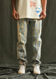 Embellish Denim Jeans - Jack Boro Denim (Light Blue)