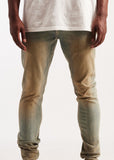 Embellish Denim Jeans - David Skinny - Light Dust