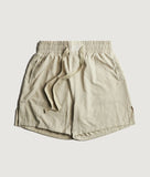 Embellish Denim Shorts - Nile (Sand)