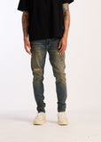 Embellish Denim Jeans - David Skinny - Dark Acid