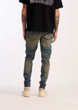 Embellish Denim Jeans - David Skinny - Dark Acid