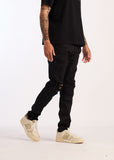 Embellish Denim Jeans - Stryker Black