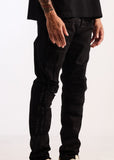 Embellish Denim Jeans - Stryker Black