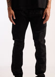 Embellish Denim Jeans - Stryker Black