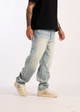 Embellish Denim Jeans - Spencer Relaxed - Light Blue