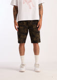 Embellish Denim Shorts - Jaguar