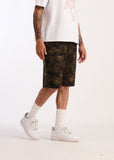 Embellish Denim Shorts - Jaguar