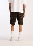 Embellish Denim Shorts - Jaguar