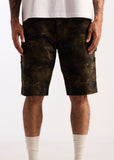Embellish Denim Shorts - Jaguar