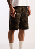 Embellish Denim Shorts - Jaguar