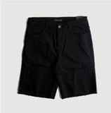 Embellish Denim Shorts - Shadow