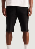 Embellish Denim Shorts - Shadow
