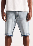 Embellish Denim Shorts - Easy Short