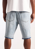 Embellish Denim Shorts - Easy Short