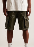 Embellish Leather Shorts - Highstreet