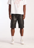 Embellish Denim Shorts - Bronx