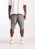 Embellish Denim Shorts - Easy Short - Light Blue
