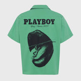 Homme + Femme Playboy Button Up Shirt