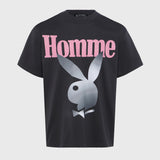 Homme +Femme Tee Shirt - Twisted Bunny Tee