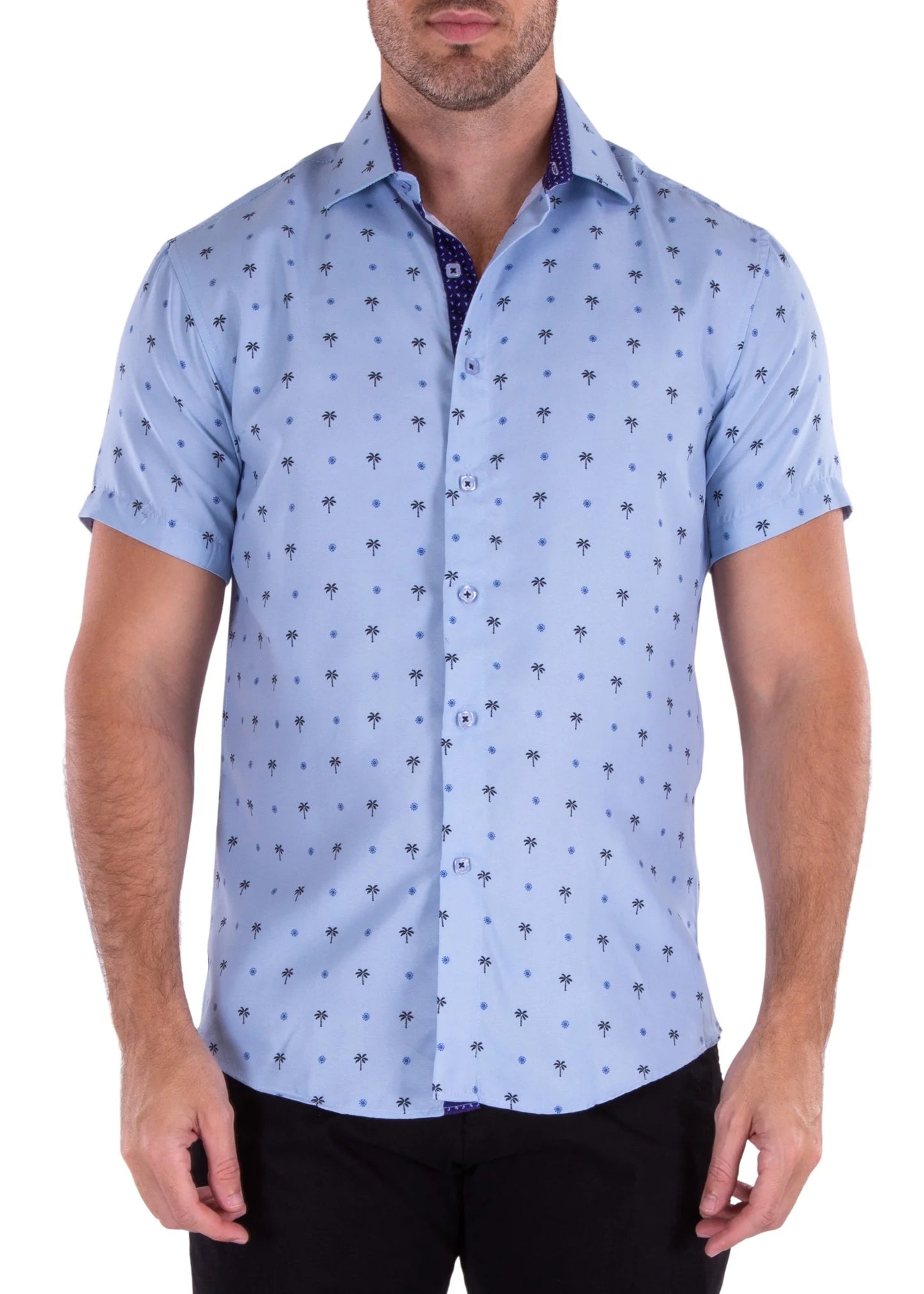 BC Collection Button Down Dress Shirt - Under The Palms