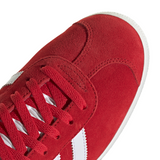 Adidas Tennis Shoe - Gazelle - Scarlet / White