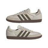 Adidas Tennis Shoe - Samba OG - Aluminum / Khaki / Gum