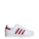 Adidas Tennis Shoe - Superstar II - White / Red