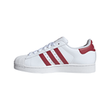 Adidas Tennis Shoe - Superstar II - White / Red