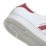 Adidas Tennis Shoe - Superstar II - White / Red