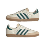 Adidas Tennis Shoe - Samba OG - Cream / Green
