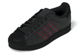 Adidas Tennis Shoe - Superstar II - Black / Red