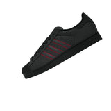 Adidas Tennis Shoe - Superstar II - Black / Red