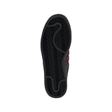 Adidas Tennis Shoe - Superstar II - Black / Red
