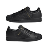 Adidas Tennis Shoe - Superstar II - Black / Gold