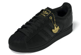 Adidas Tennis Shoe - Superstar II - Black / Gold