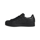 Adidas Tennis Shoe - Superstar II - Black / Gold