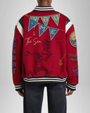 Lifted Anchors Varsity Jacket - Lovers Surf Club