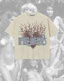 Lifted Anchors Crop Tee Shirt - Zeppelin