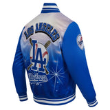 Pro Standard Sublimated Satin Jacket - Los Angeles Dodgers