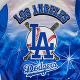 Pro Standard Sublimated Satin Jacket - Los Angeles Dodgers