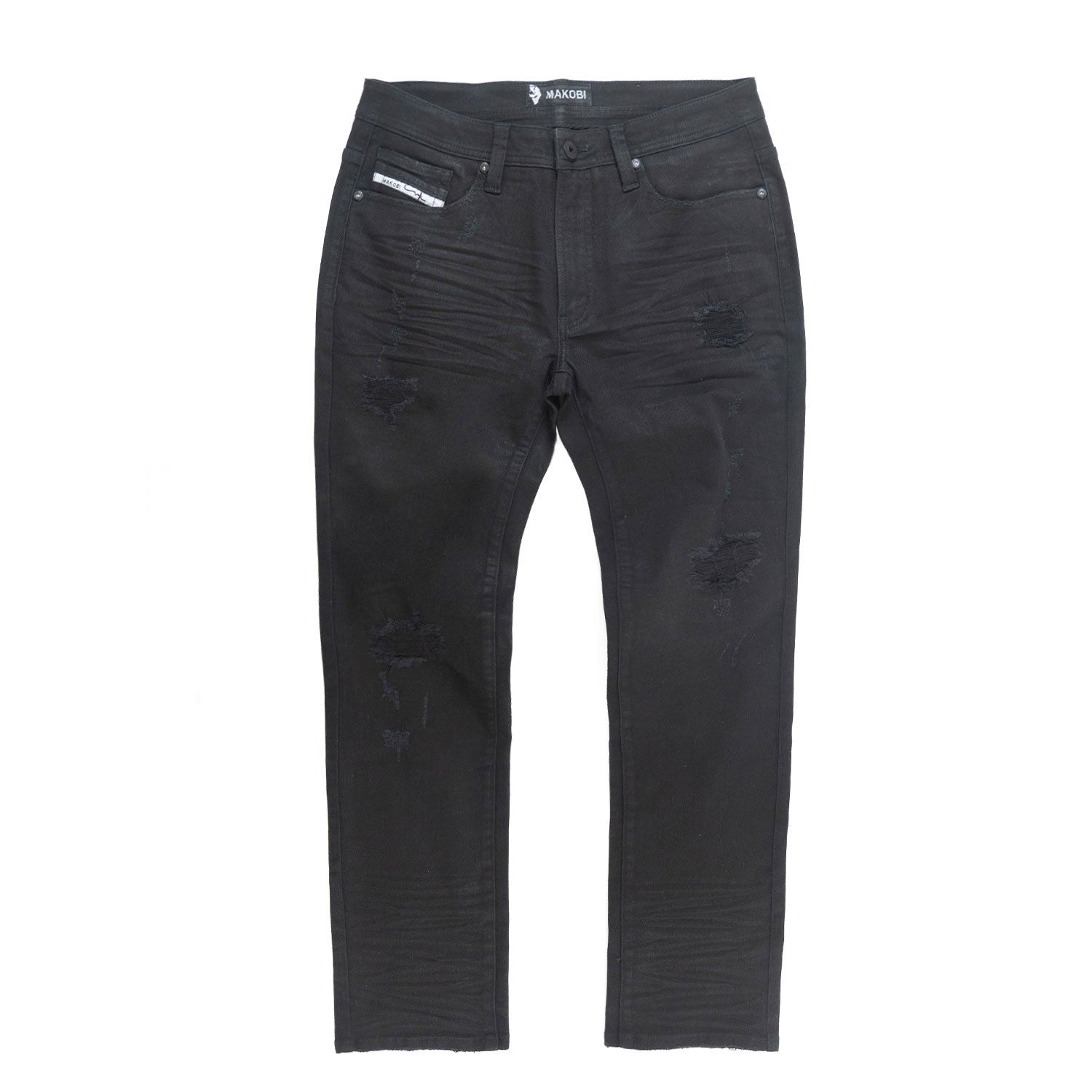 Makobi Men's Big Tall Denim Jeans Segreto Waxed – InStyle