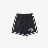 Lacoste Men's Logo Printed Swim Trunks