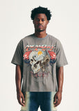 Memory Lane Tee Shirt - Skull Roses