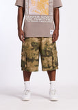 Memory Lane Graffiti Camo Cargo Shorts