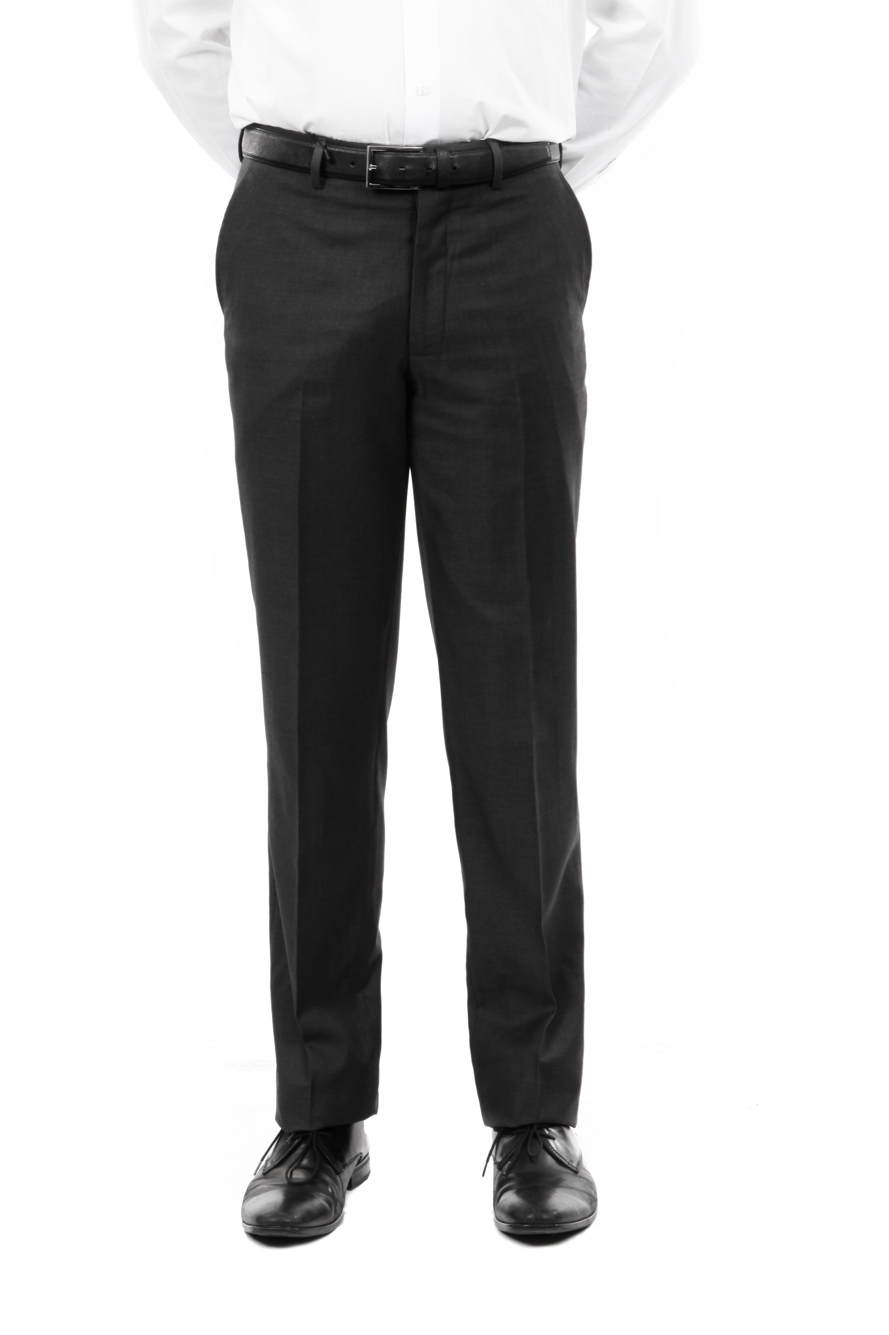 Slim Fit Hemmed Bottom Dress Pants Solid Black – InStyle-Tuscaloosa