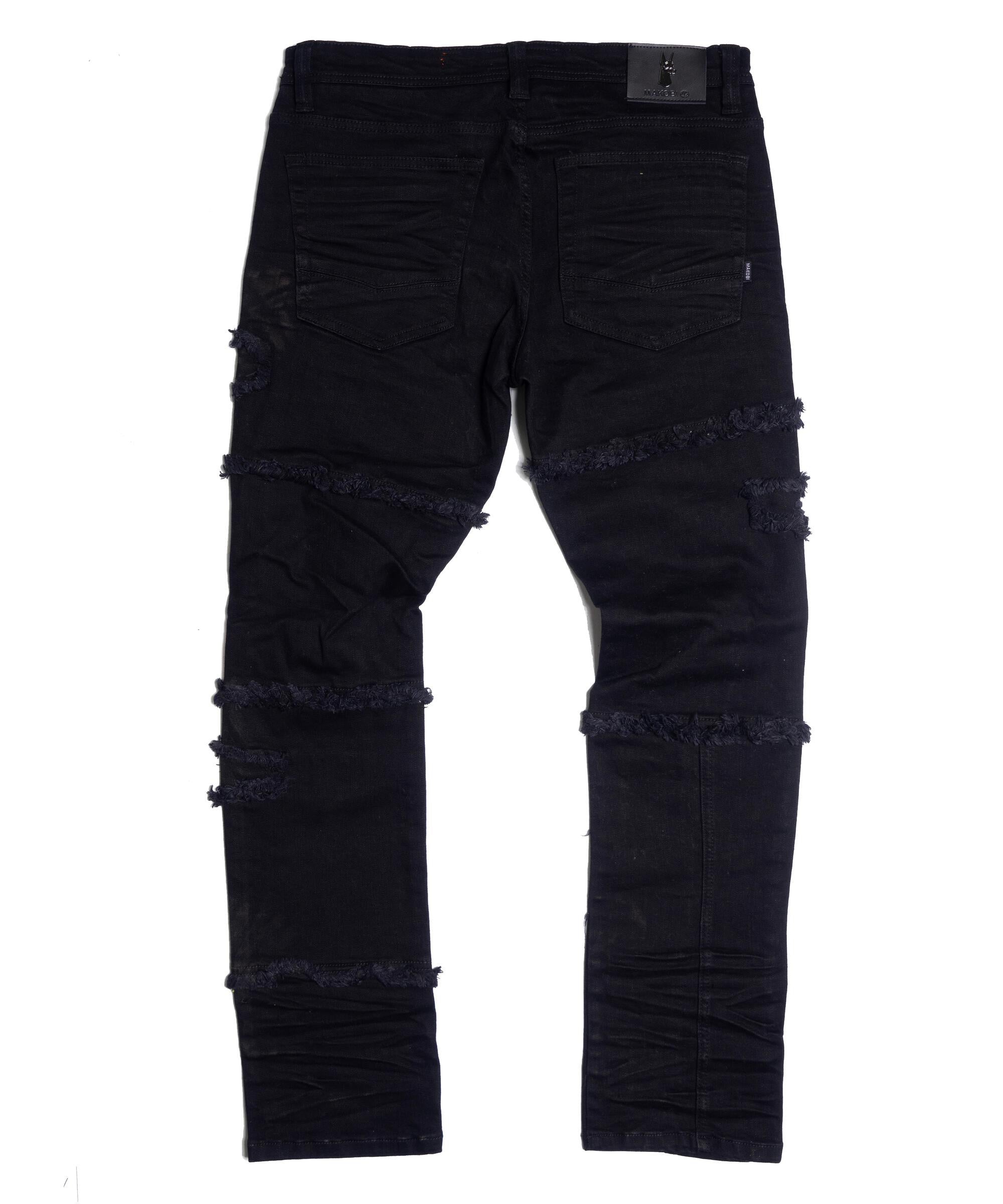 Makobi Denim Jeans Bergamo Fray Jeans – InStyle-Tuscaloosa