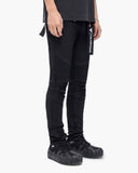 Valabasas Denim Jeans - Mr. Biker - Black Waxed