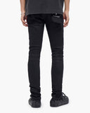 Valabasas Denim Jeans - Mr. Biker - Black Waxed