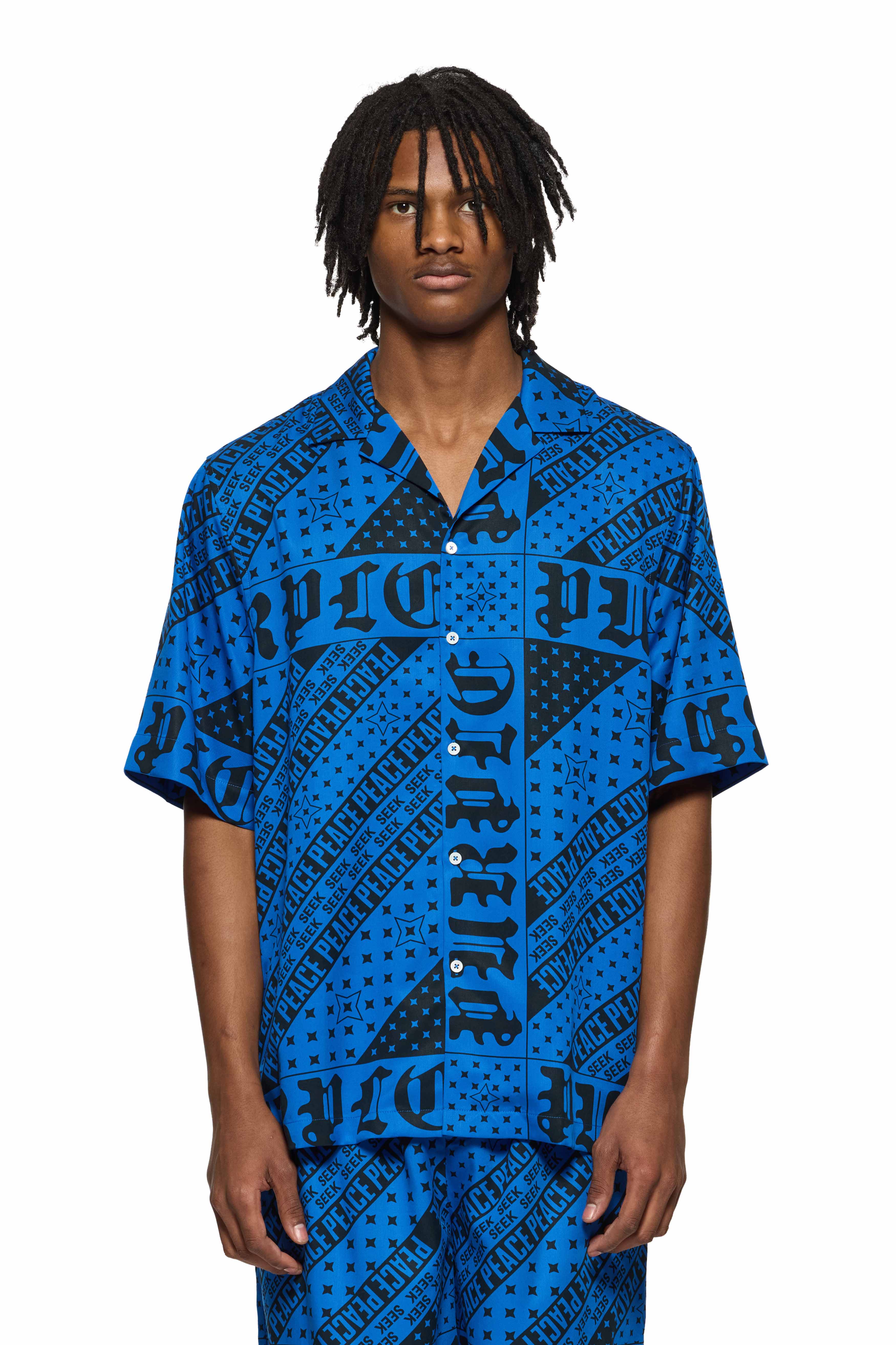 Purple Denim Flag Bandana Shirt – InStyle-Tuscaloosa
